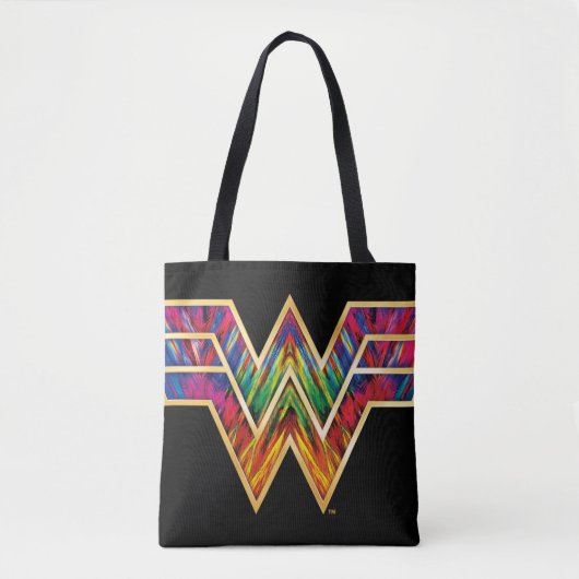 Tote Bag WW84 | Logo de Wonder Woman Kaleidoscope (Devant)