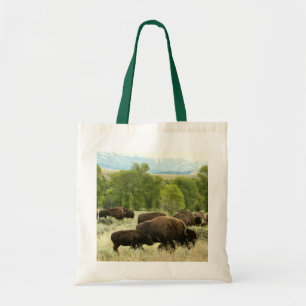 Tote Bag Wyoming Bison Nature Animal Photographie