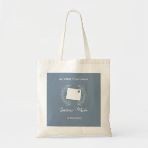 Tote Bag Wyoming Destination Mariage Bienvenue  