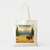 Tote Bag Wyoming vintage (Devant)