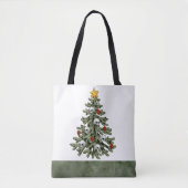 Tote Bag XMAS déplaisant | Un Arbre De Noël Très Gothique (Devant)