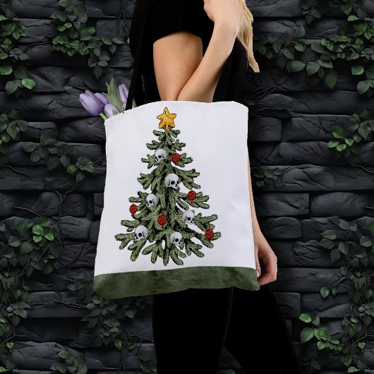 Tote Bag XMAS déplaisant | Un Arbre De Noël Très Gothique