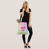 Tote Bag Xo Heart (Sur le modèle)