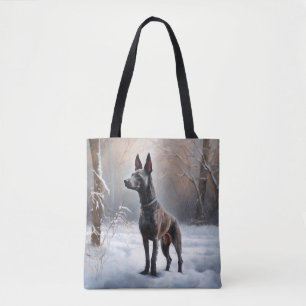 Tote Bag Xoloitzcuintli Laissez Neiger Noël