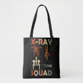 Tote Bag Xray Skeleton Bones Radiologiste drôle Radiologie (Devant)