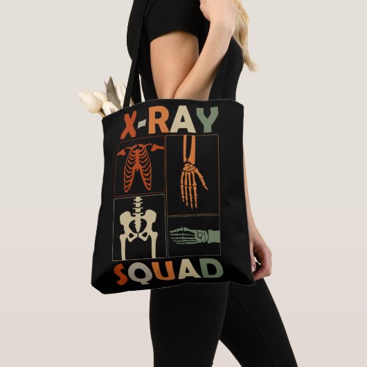 Tote Bag Xray Skeleton Bones Radiologiste drôle Radiologie (De près)