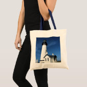 Tote Bag Yaquina Head Lighthouse, Newport, Oregon (Devant (produit))