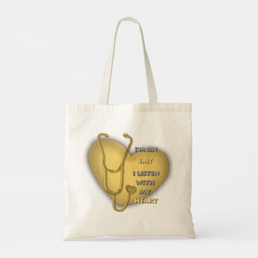 Tote Bag Yellow Heart (Dos)