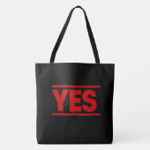 Tote Bag Yes (Voorkant)