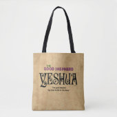Tote Bag Yeshua Jésus du Messie (Devant)