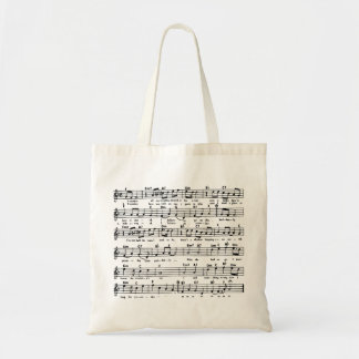 TOTE BAG YESTERDAY SHEET MUSIC PARTITION