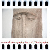 Tote Bag Yeux âmes sculptés en bois