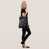 Tote Bag Yeux de tigre (Sur le modèle)