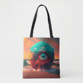 Tote Bag Yeux Ensanglantés (Devant)