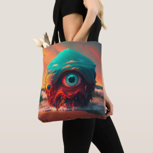Tote Bag Yeux Ensanglantés
