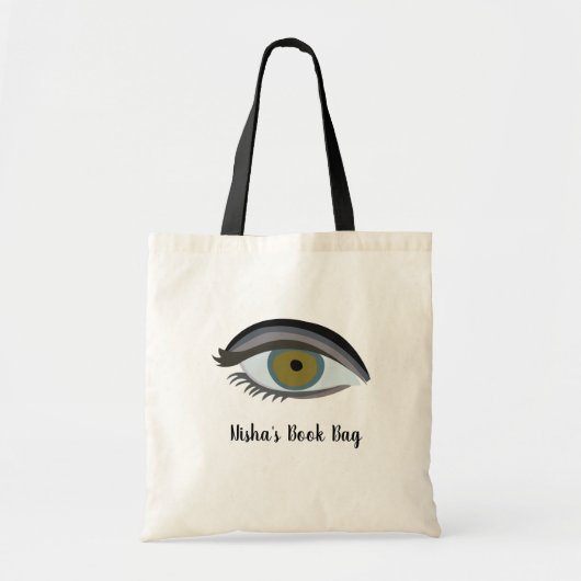 Tote Bag Yeux personnalisés (Devant)