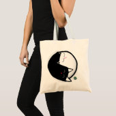 Tote Bag Yin & Yang Kitties (Devant (produit))