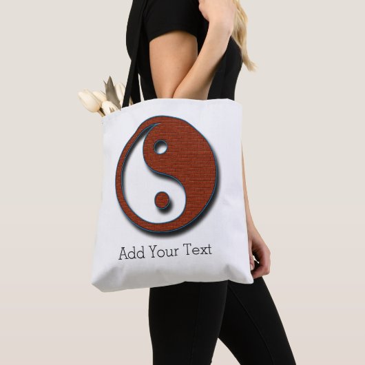 Tote Bag Yin Yang par Shirley Taylor (De près)