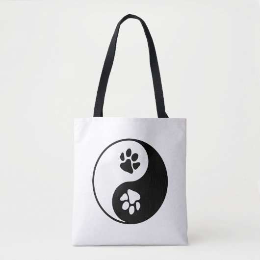 Tote Bag Yin Yang Paw (Devant)