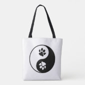 Tote Bag Yin Yang Paw (Dos)