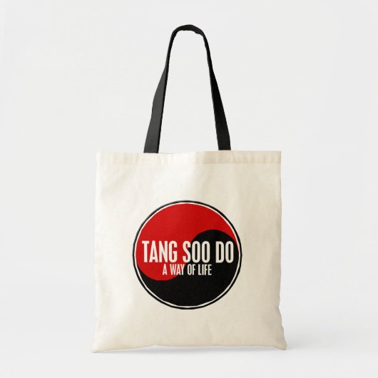 Tote Bag Yin Yang Tang Soo font 1 (Devant)