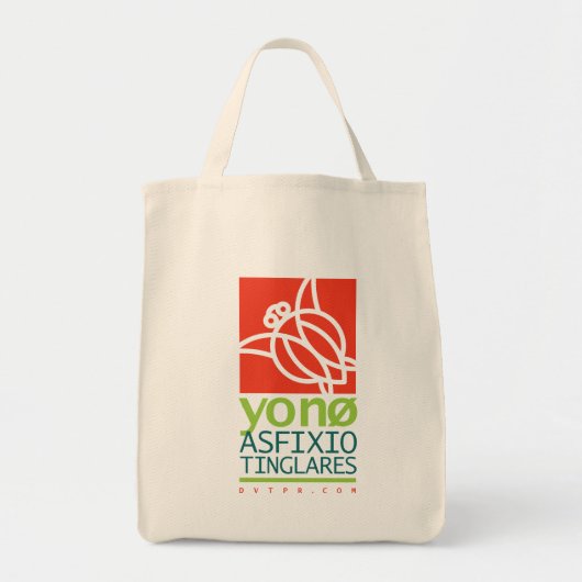 Tote Bag Yo aucun asfixio tinglares. (Devant)