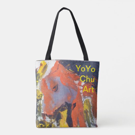 Tote Bag Yo Yo Chu Art Parrot Fourre-tout (Dos)