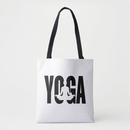 Tote Bag Yoga. (Devant)