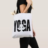 Tote Bag Yoga. (De près)