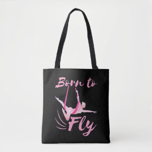 Tote Bag Yoga aérien né à voler