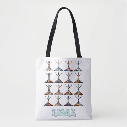 Tote Bag Yoga Buddy (Devant)