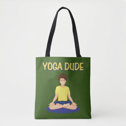 TOTE BAG YOGA DUDE (Devant)
