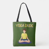 TOTE BAG YOGA DUDE (Dos)