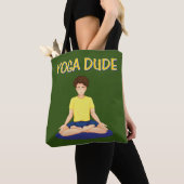 TOTE BAG YOGA DUDE (De près)