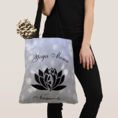 Tote Bag Yoga Mama (De près)