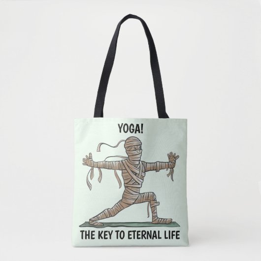 Tote Bag Yoga Mummy (Devant)