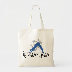 Tote Bag Yoga orienté vers le bas d'Iyengar de chien
