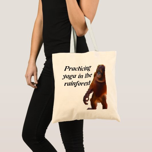 Tote Bag Yoga spécial de forêt (Devant (produit))