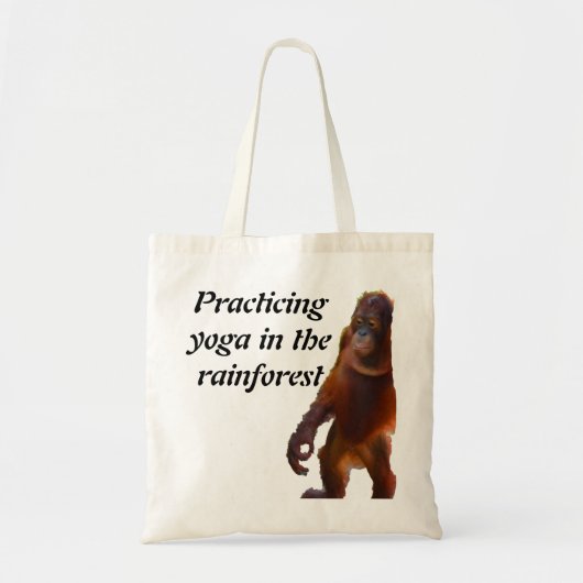 Tote Bag Yoga spécial de forêt (Devant)