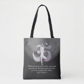 Tote Bag Yoga Studio Instructor Méditation Pose OM Symbole (Devant)