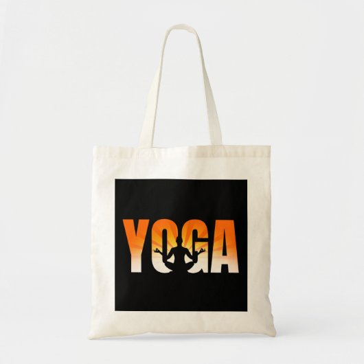 Tote Bag Yoga Sunshine (Devant)