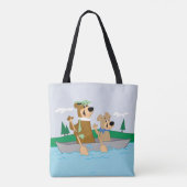 Tote Bag Yogi Bear et Boo Boo Fun Canoe Adventure (Dos)