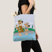 Tote Bag Yogi Bear et Boo Boo Fun Canoe Adventure (De près)