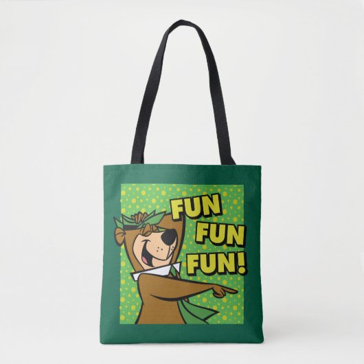 Tote Bag Yogi Bear Fun Amusant (Devant)