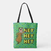 Tote Bag Yogi Bear Hey Hey Hey (Dos)