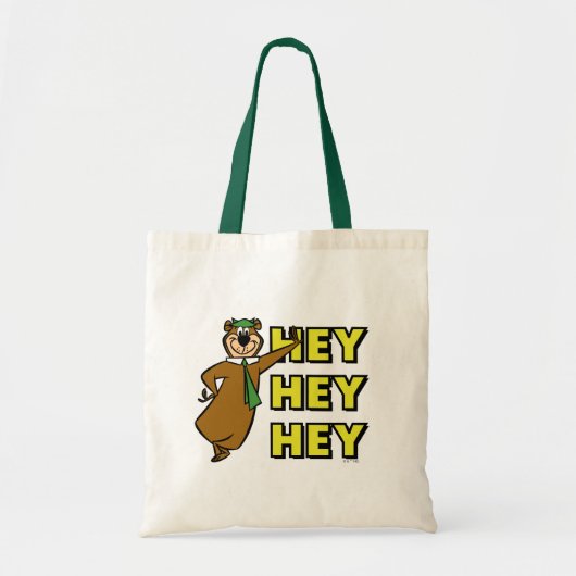 Tote Bag Yogi Bear Hey Hey Hey (Devant)