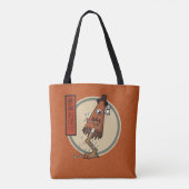 Tote Bag Yokai classique Karakasa-obake - Folklore japonais (Dos)