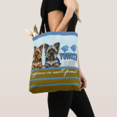 Tote Bag Yorkie mignonne (De près)