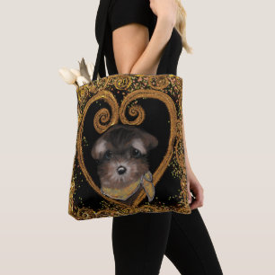Tote Bag Yorkie Poo