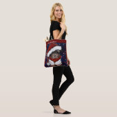 Tote Bag Yorkie Poo (Sur le modèle)